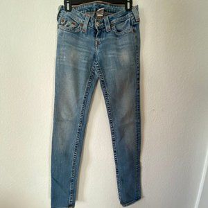 True Religion Stella Skinny Jeans - Light Wash